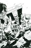 Fanboys vs Zombies #11 Incentive Dominike Domo Stanton Virgin Sketch Cover