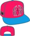 Hero Neon Sign Spider-Man Symbol Snapback Cap