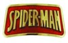 Marvel Comics Belt Buckle - Spider-Man Gold Logo