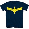 Captain Marvel Symbol Midtown Exclusive T-Shirt Medium
