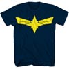 Captain Marvel Symbol Midtown Exclusive T-Shirt Large