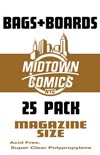 Magazine Size Bag-N-Board 25-Pack