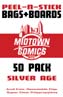 Silver Age Size Peel-N-Stick Comic Book Bag-N-Board 50-Pack