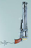 Final Fantasy Master Arms Series 1 Vincent Valentines Cerberus Die-Cast Replica