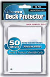 Ultra Pro Gaming Solid Deck Protector White
