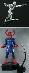 Galactus Scale Silver Surfer Statue By Bowen