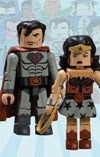 DC Minimates Wave 8 Red Son Superman With Red Son Wonder Woman 2-Pack