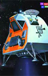 Lost In Space Space Pod 1/24 Scale Model Kit