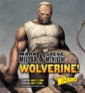 Wizard Comics Magazine #202 McNiven Wolverine Cvr