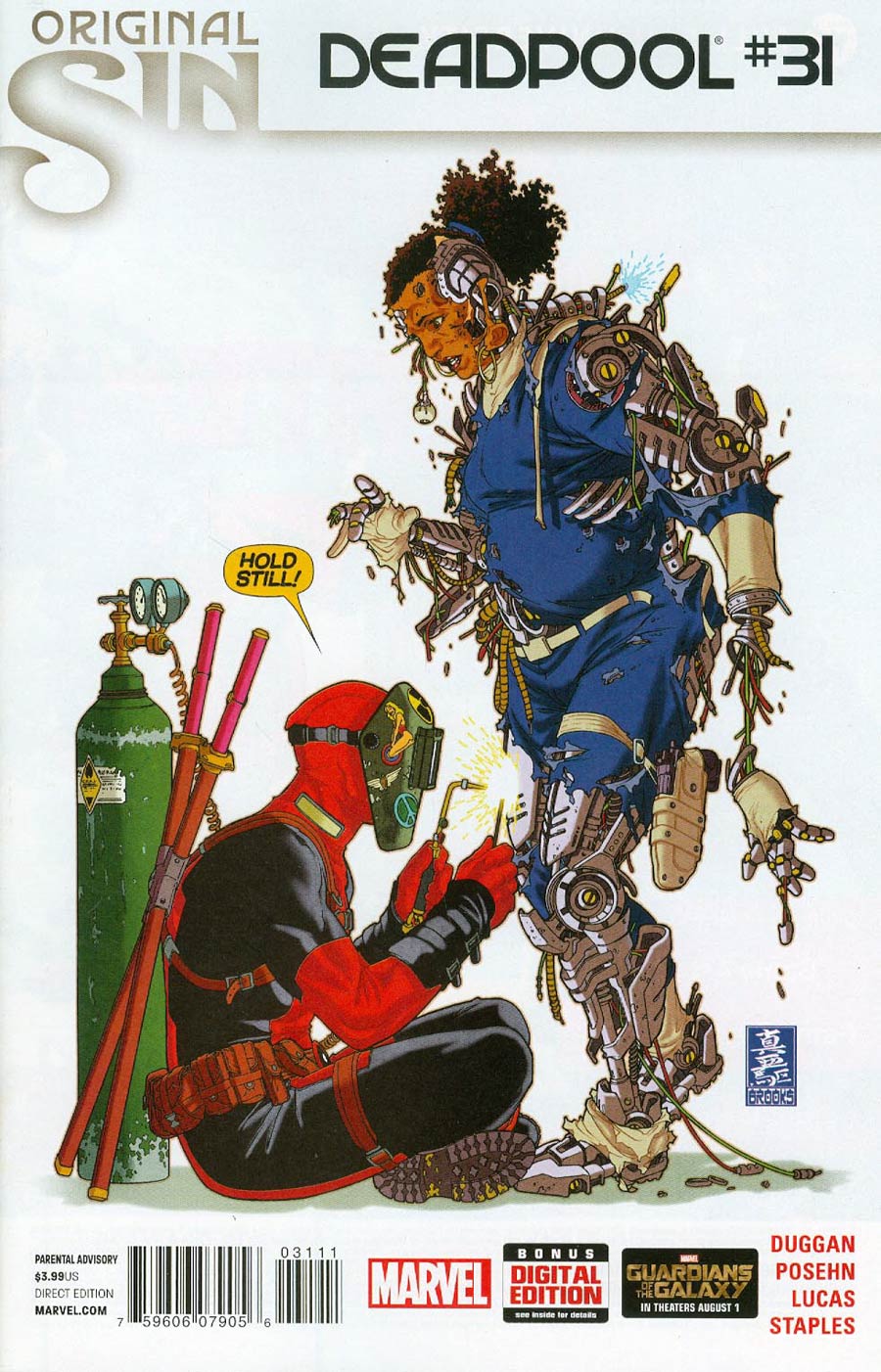 Deadpool Vol 4 #31 Cover A Regular Mark Brooks Cover (Original Sin Tie-In)