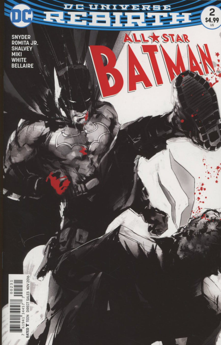 All-Star Batman #2 Variant Cover by Jock : batman