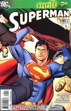 Superman Vol 3 #683 Incentive Chris Sprouse Variant Cover (New Krypton Part 9)