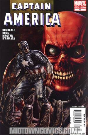 Captain America Vol 5 #45 Cover B Incentive Villain Variant Cover