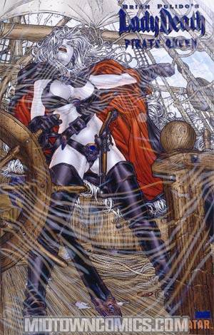 Brian Pulidos Lady Death Pirate Queen Royal Blue Edition