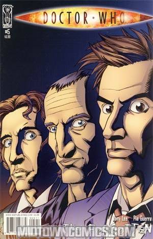 Doctor Who Forgotten #5 Cover A Regular Nick Roche Cover