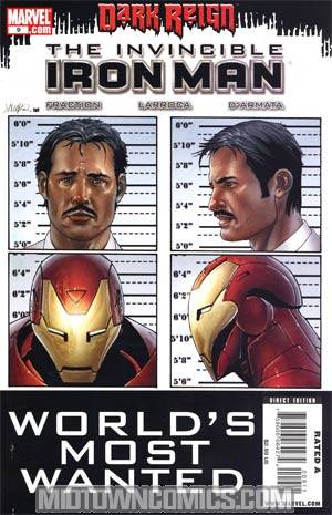 Invincible Iron Man #9 Cover A 1st Ptg (Dark Reign Tie-In)