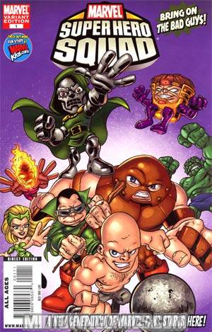 Marvel Super Hero Squad Hero Up One Shot Cover B Marcelo DiChiara Cover