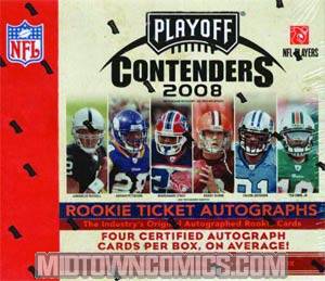 Playoff 2008 Contenders NFL Trading Cards Box