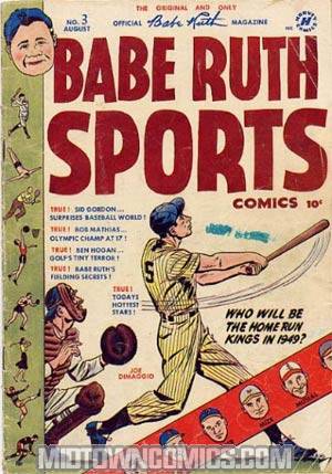 Babe Ruth Sports Comics #3