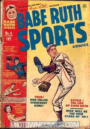 Babe Ruth Sports Comics #4
