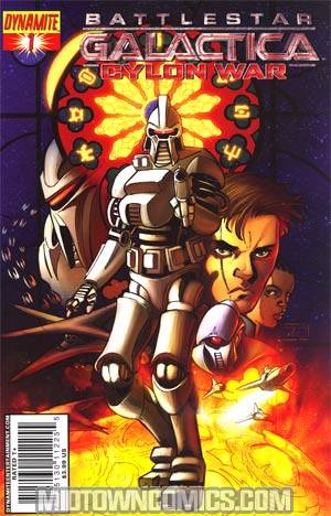 Battlestar Galactica Cylon War #1 Cover B Regular Nigel Raynor Cover