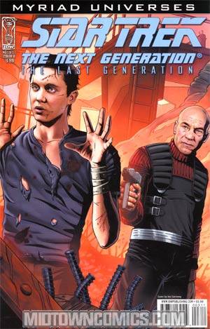 Star Trek The Next Generation Last Generation #3 Cover B