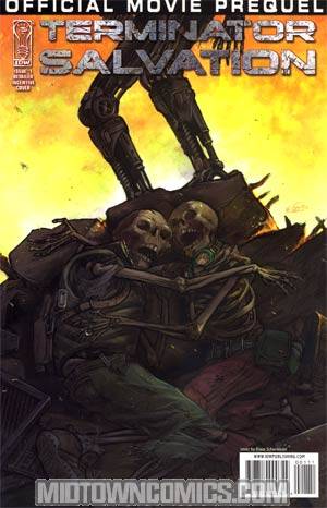 Terminator Salvation Movie Prequel #1 Cover B Incentive Klaus Scherwinski Variant Cover