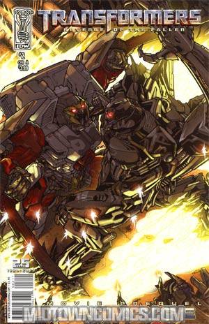 Transformers Revenge Of The Fallen Movie Prequel Alliance #2 Cover A