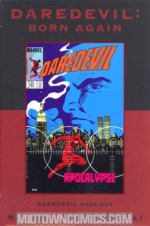 Daredevil Born Again HC Premiere Edition Direct Market Cover