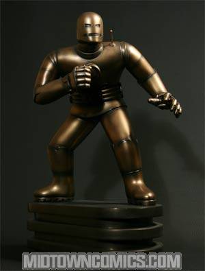 Original Iron Man Faux Bronze Statue By Bowen
