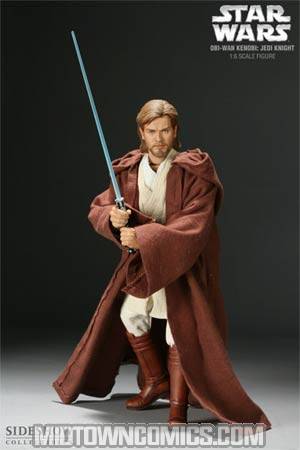 Star Wars Episode II Attack Of The Clones Obi-Wan Kenobi Jedi Knight 12-Inch Action Figure