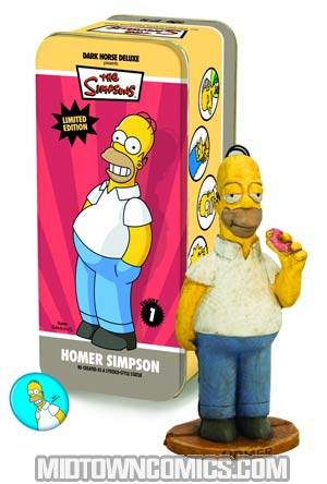 Simpsons Classic Character #1 Homer Simpson Mini Statue