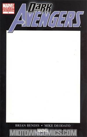 Dark Avengers #1 Cover B Blank Cover Edition (Dark Reign Tie-In)
