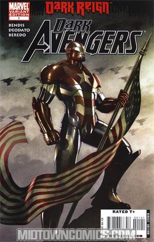 Dark Avengers #1 Cover C Incentive Adi Granov Variant Cover (Dark Reign Tie-In)