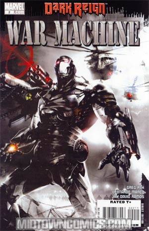 War Machine Vol 2 #2 Cover A 1st Ptg (Dark Reign Tie-In)