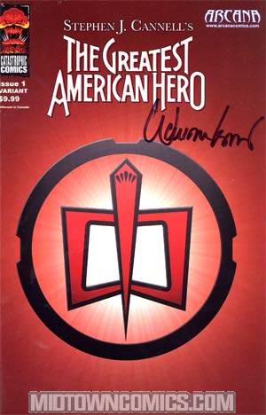 Greatest American Hero #1 Variant Edition Signed By William Katt