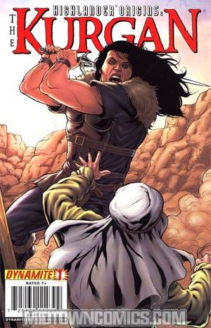 Highlander Origins Kurgan #1 Regular Carlos Rafael A Cover