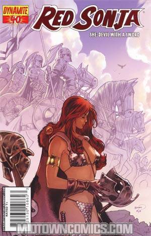 Red Sonja Vol 4 #40 Cover D Foil Cover