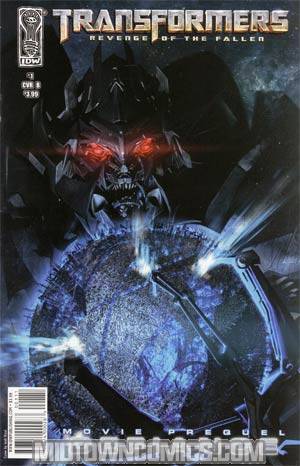 Transformers Revenge Of The Fallen Movie Prequel Defiance #1 Cover B