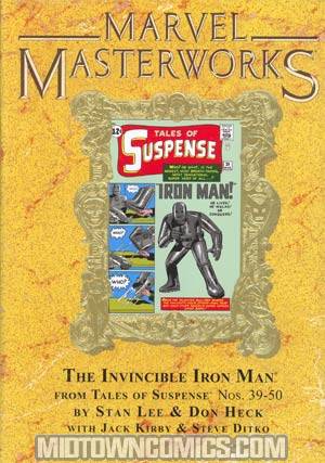 Marvel Masterworks Invincible Iron Man Vol 1 HC Variant Dust Jacket New Printing