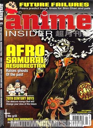 Wizard Anime Insider #65 Afro Samurai Cvr