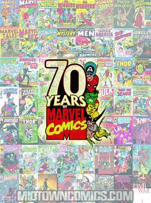 Marvels 70th Anniversary Poster