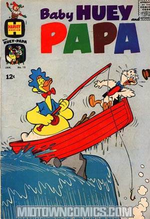 Baby Huey And Papa #15