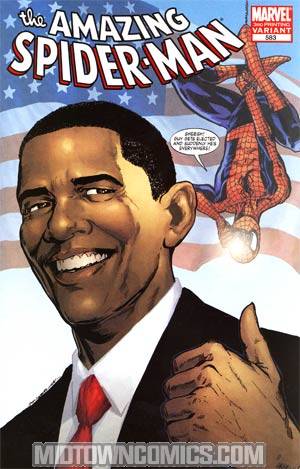 Amazing Spider-Man Vol 2 #583 Cover D 3rd Ptg Variant Barack Obama Cover
