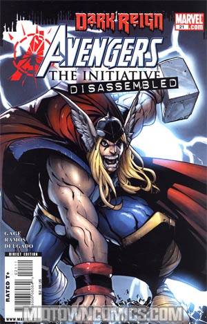 Avengers The Initiative #21 (Dark Reign Tie-In)