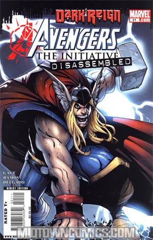 Avengers The Initiative #21 (Dark Reign Tie-In)