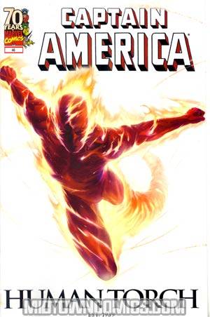 Captain America Vol 5 #46 Cover B 70th Anniversary Variant Cover