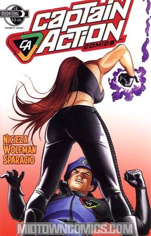 Captain Action Comics #2 Regular Mark Sparacio Cover