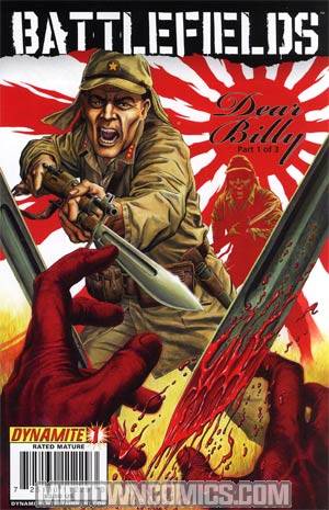 Garth Ennis Battlefields Dear Billy #1 Regular Garry Leach Cover