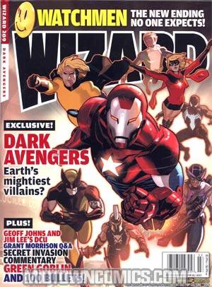 Wizard Comics Magazine #209 Dark Avengers Cvr